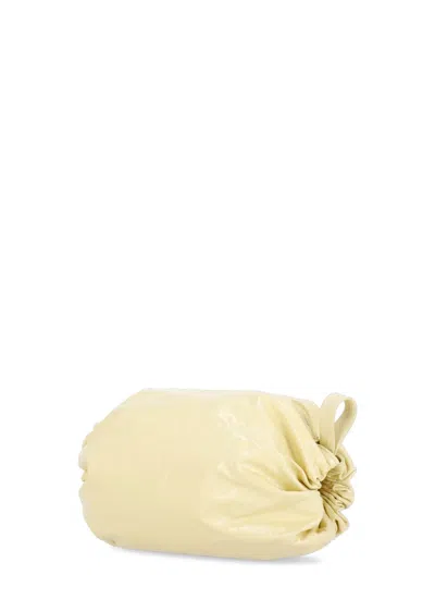 Shop Jil Sander 'cushion' Small Shoulder Bag In Yellow