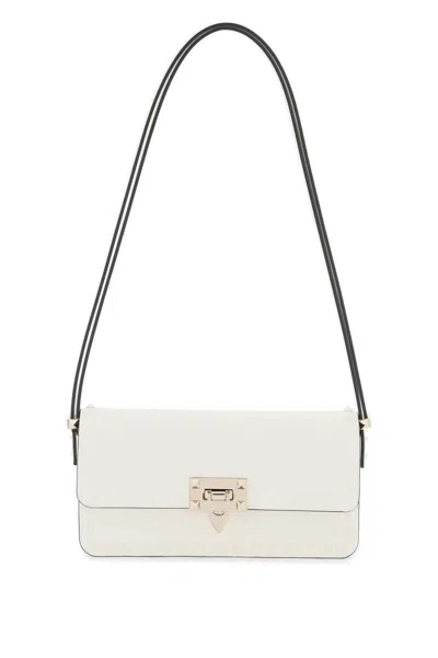 Shop Valentino Garavani Shoulder Bags In White