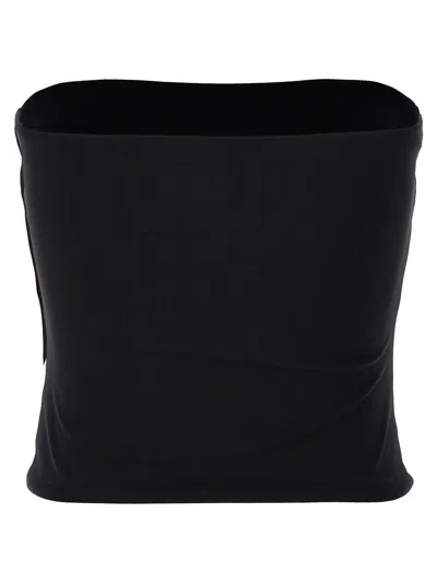Wardrobe.nyc Wardrobe. Nyc Stretch-jersey Tube Top In Black