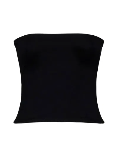 Wardrobe.nyc Wardrobe. Nyc Stretch-jersey Tube Top In Black