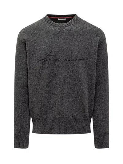 Ferragamo Salvatore   Sweater In Grey