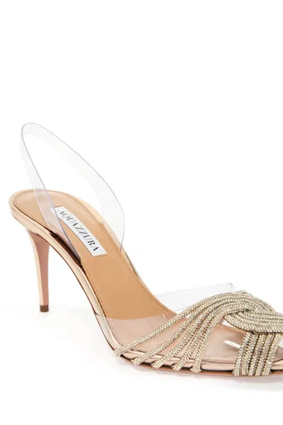 Shop Aquazzura Gatsby Plexi Slingback