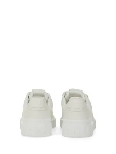 Shop Balmain B-court Sneaker In White