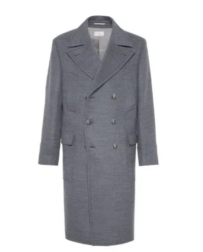 Brunello Cucinelli Double-breasted Wool Coat