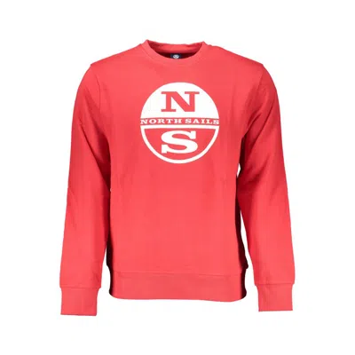 North Sails Man Sweatshirt Tomato Red Size Xxl Cotton