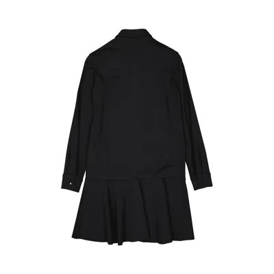 Blanca Vita Mini Dress In 黑色的