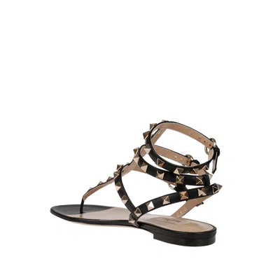 Shop Valentino Garavani  Garavani Rockstud Flip Flop Sandals