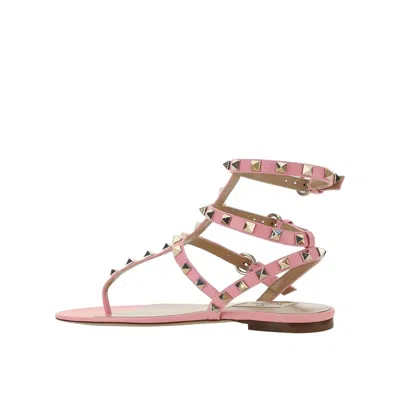 Shop Valentino Garavani  Garavani Rockstud Flip Flop Sandals