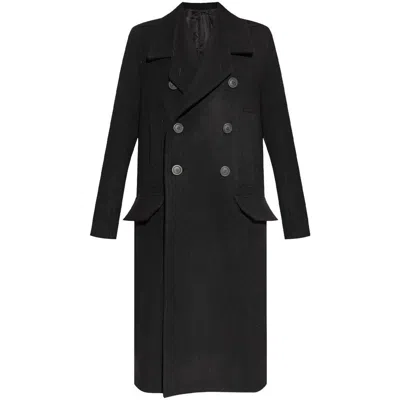 Shop Rick Owens Coats In Black