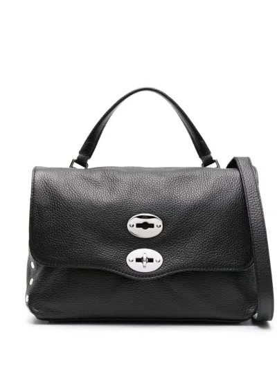 Shop Zanellato Postina Daily Small Leather Handbag In Black