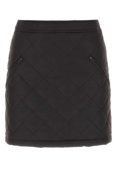 Shop Burberry Skirts In Brown
