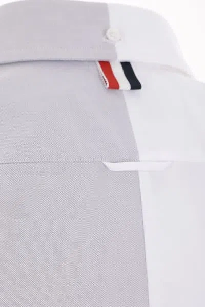 Shop Thom Browne Shirts In White