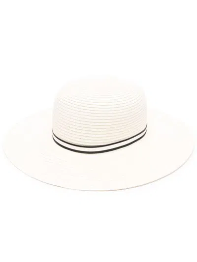 Shop Borsalino Caps & Hats In White