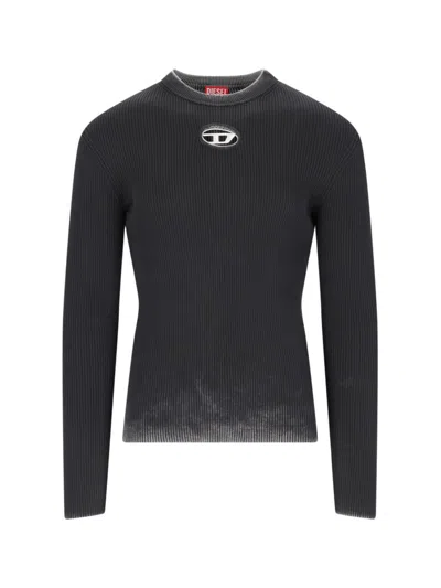 Shop Diesel Sweaters In Black