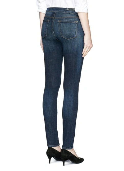 Shop J Brand 'emma' Exposed Zip Front Super Skinny Jeans