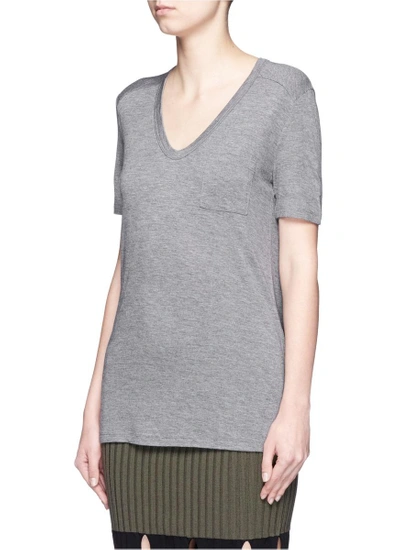 Shop Alexander Wang T Rayon Jersey T-shirt