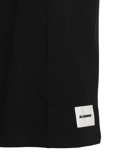 Jil Sander 3-pack T-shirt In Black