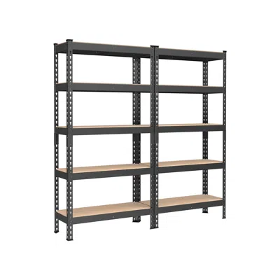 Breebe 5-tier Storage Shelves Set Of 2, 11.8 X 29.5 X 59.1 Inches