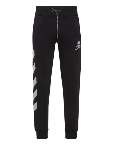 Philipp Plein Jogging Trousers Statement In Black