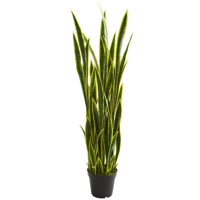 Homplanti 5' Sansevieria Artificial Plant