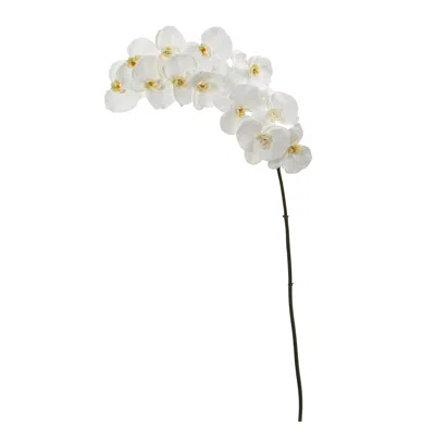 Homplanti 44" Phalaenopsis Orchid Artificial Flower (set Of 3)