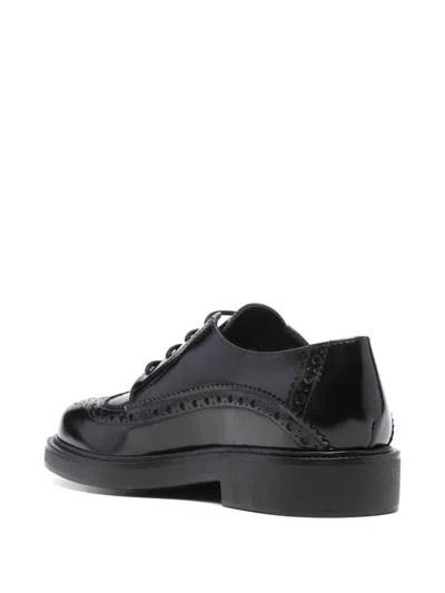 Tod's Lace-ups Leather Oxford Black
