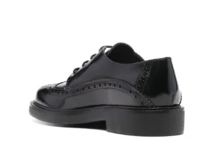 Tod's Lace-ups Leather Oxford Black