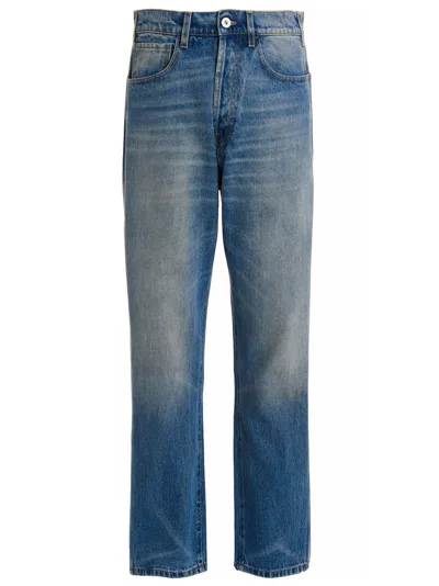 1989 Blue Graphic Jeans