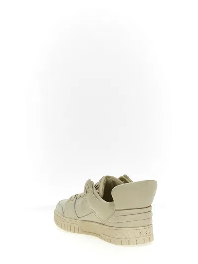 1989 Studio Leather Sneakers Featuring Perforated Detailing In White