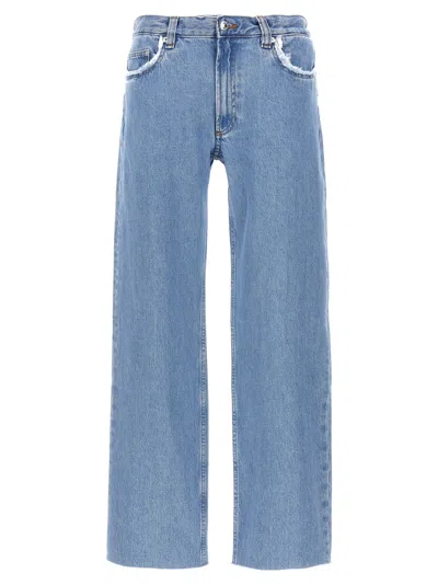 Shop Apc A.p.c. 'relaxed Raw Edge' Jeans