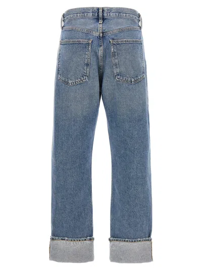 Agolde Fran High Rise Ankle Straight Jeans In Dwell