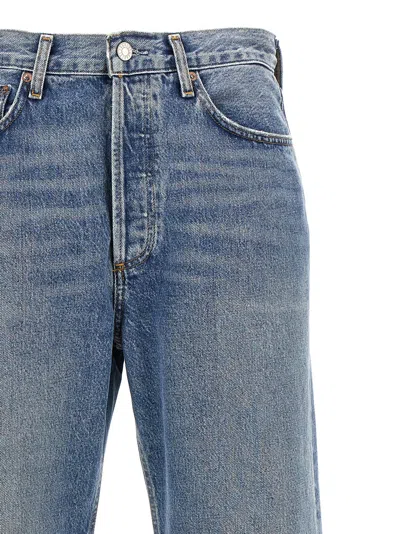 Agolde Fran High Rise Ankle Straight Jeans In Dwell