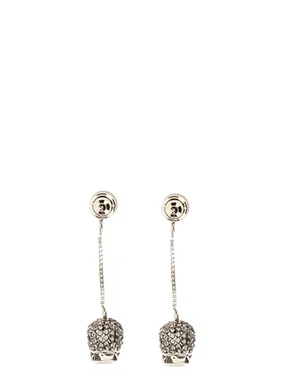 Shop Alexander Mcqueen 'skull' Earrings