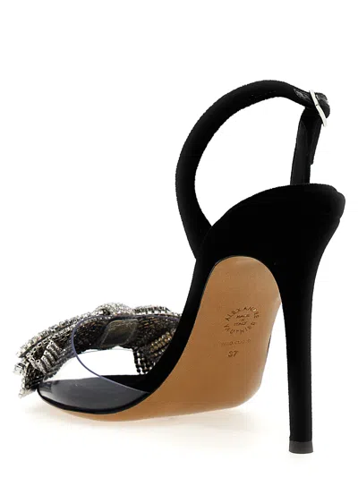 Alexandre Vauthier 105mm Pvc & Satin Sandals