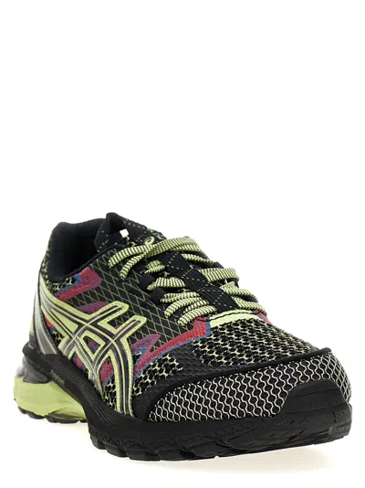 Asics Mesh Us4-s Gel-terrain Kiko Curat Low-top Sneakers With Rubb
