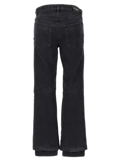Balenciaga 'alpine' Denim Trousers With Front And Back Pockets