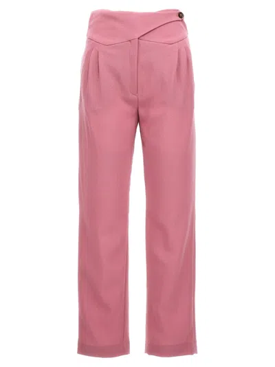Blazé Milano Cool & Easy Pleat-detail Virgin Wool Trousers