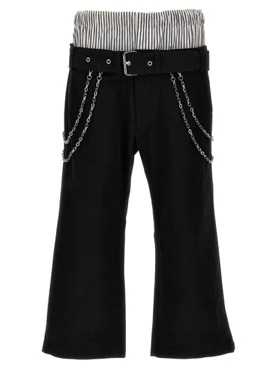 Shop Bluemarble 'double Layered Boxer' Pants