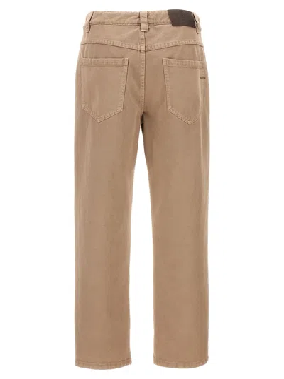 Brunello Cucinelli Denim Jeans With Belt Loops And Pockets