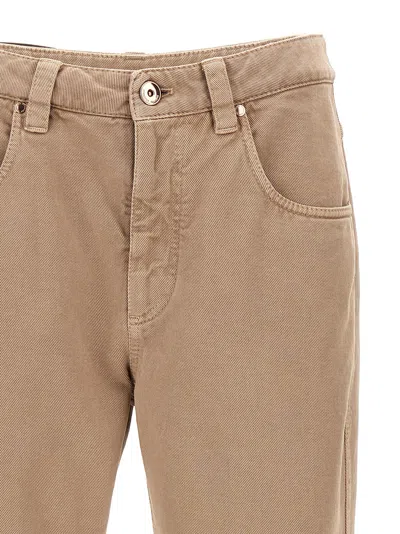 Brunello Cucinelli Denim Jeans With Belt Loops And Pockets