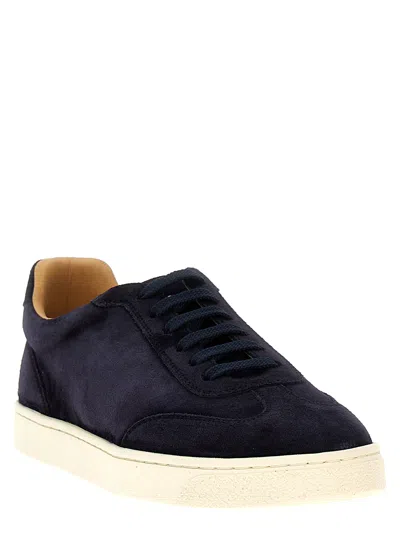 Shop Brunello Cucinelli Suede Sneakers