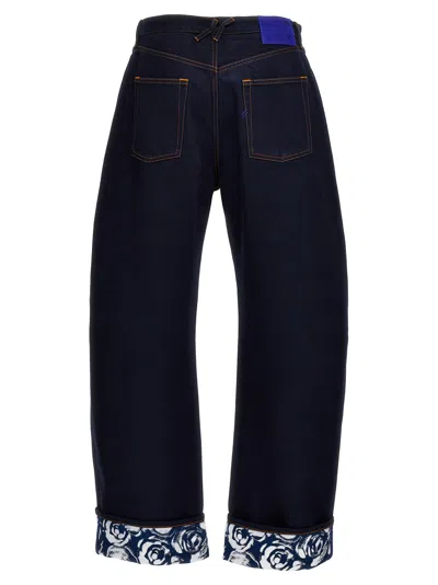 Burberry Japanese Denim Baggy Jeans In