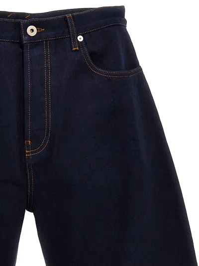 Burberry Japanese Denim Baggy Jeans In