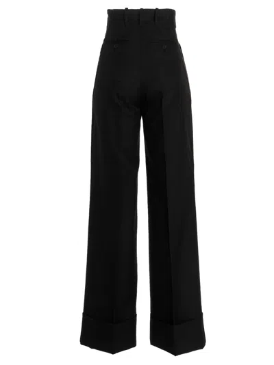 Capasa Black Check Pants