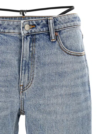 Alexander Wang Prestyle Diamante Charm Jeans