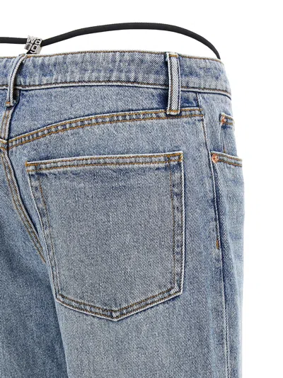 Alexander Wang Prestyle Diamante Charm Jeans