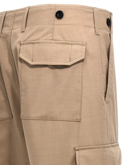 Department Five Beige Multi Pockets Pants