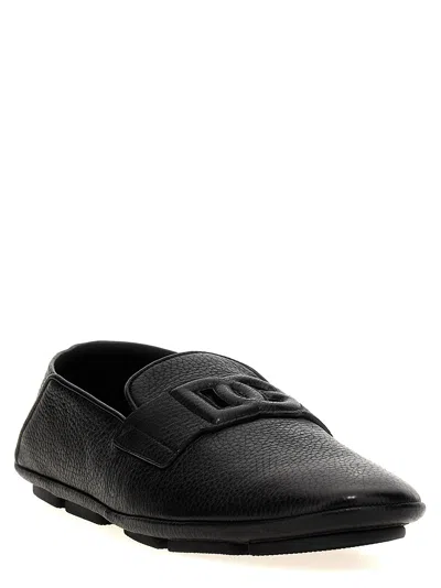 Dolce & Gabbana Round Head Loafer Shoes