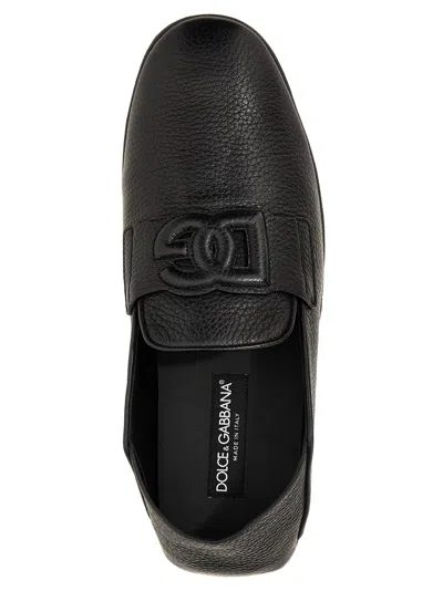 Dolce & Gabbana Round Head Loafer Shoes
