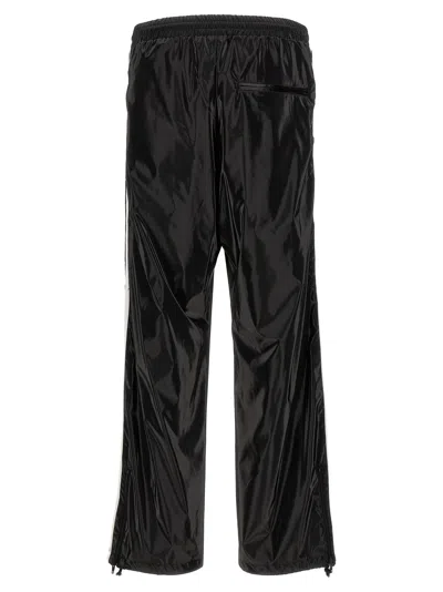 Doublet Laminate Track Pants White/black